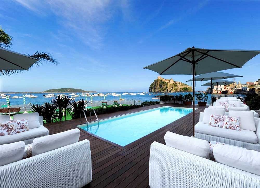 Miramare E Castello Hotell Ischia Exteriör bild