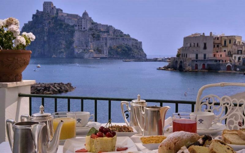 Miramare E Castello Hotell Ischia Exteriör bild
